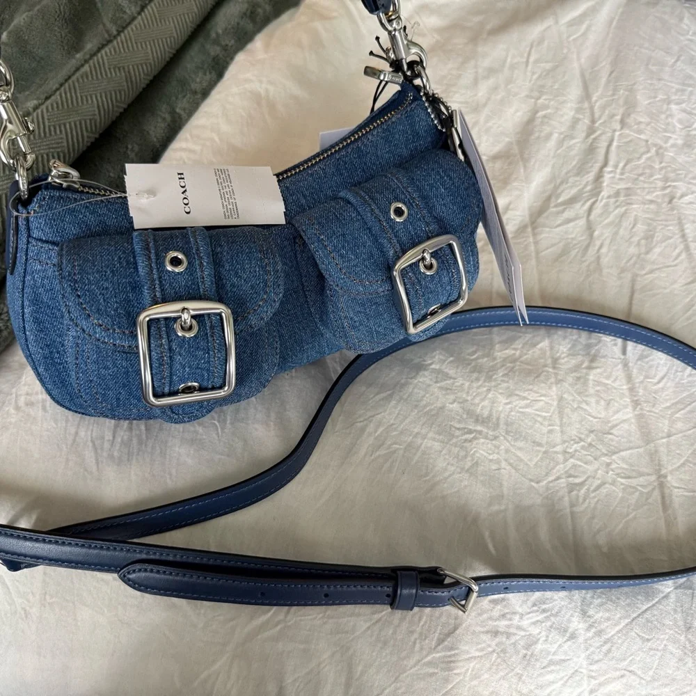 Coach Denim Ashton Bag - Picture 2 of 3